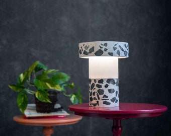 LucerA collection - terrazzo lamps with recharchable battery