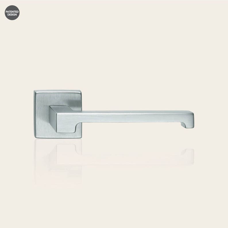 Open Contemporary Designer Brass Door Handles Etsy
