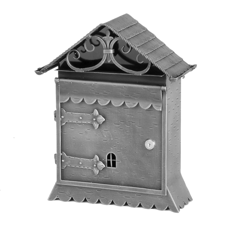 Wrought Iron Letter Boxes Mailboxes Etsy
