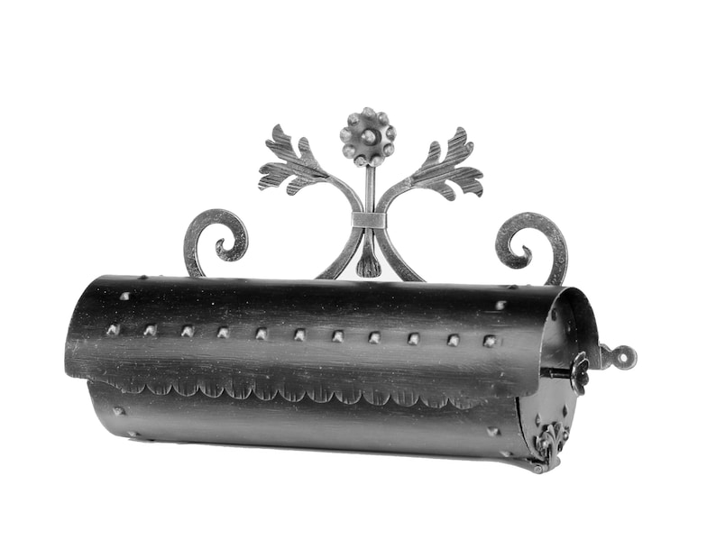 Wrought Iron Letter Boxes Mailboxes Etsy