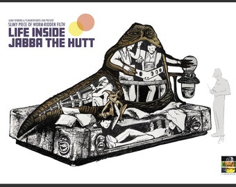 A4 - Inside Jabba the Hutt Print