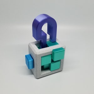 Download 3D Printable STL Files for 4 Puzzle Locks image 5