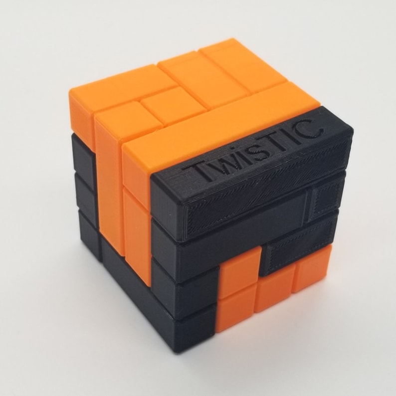 Download 3D Printable STL Files for the 6 Difficult Turning Interlocking Cube Puzzles image 8