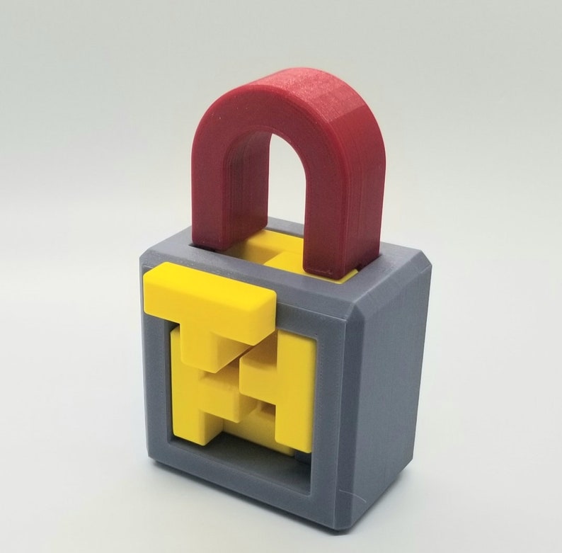 Download 3D Printable STL Files for 4 Puzzle Locks image 6