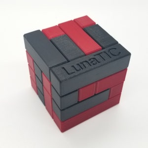 Download 3D Printable STL Files for the 6 Difficult Turning Interlocking Cube Puzzles image 6