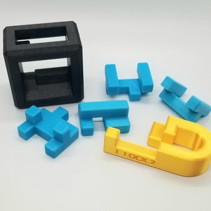 Download 3D Printable STL Files for 4 Puzzle Locks image 7