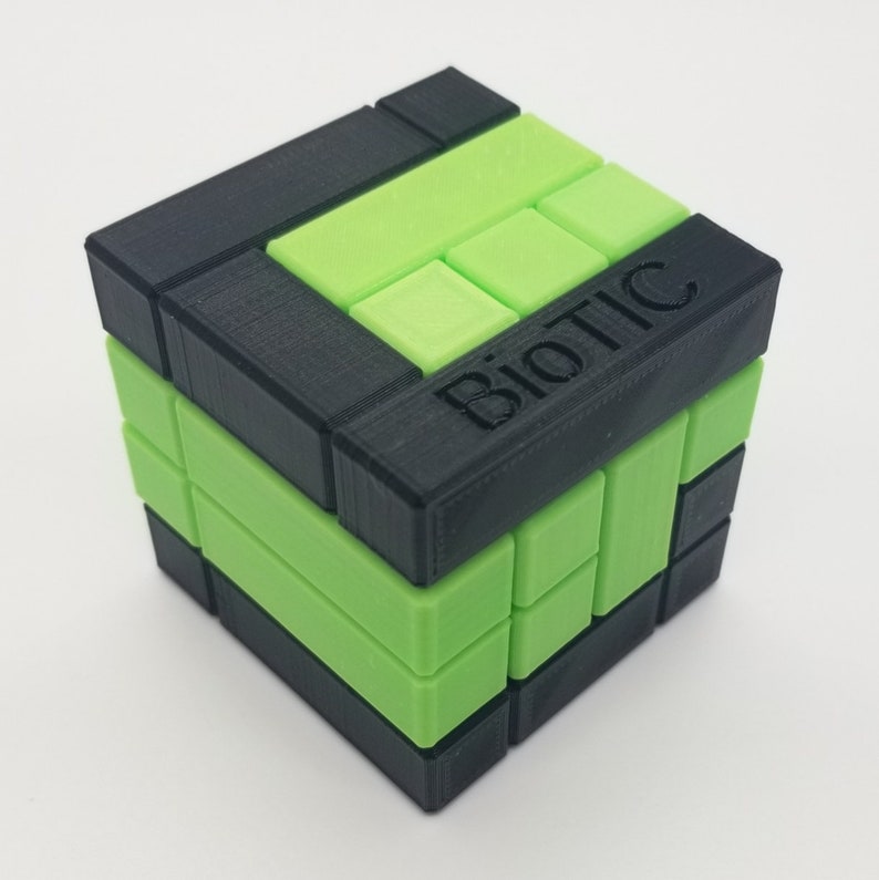 Download 3D Printable STL Files for the 6 Difficult Turning Interlocking Cube Puzzles image 3