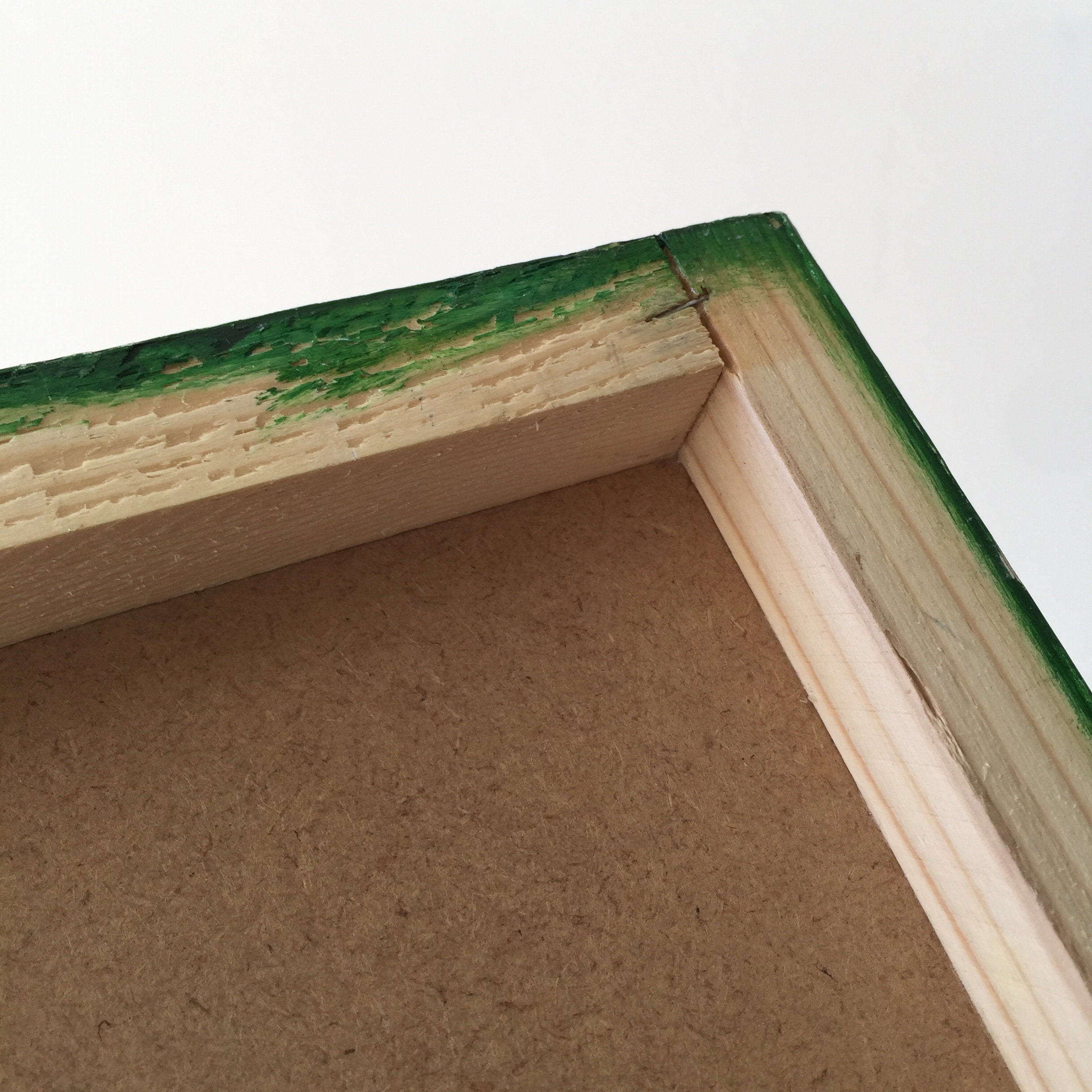 Abstract painting acrylic on fiberboard modern wall art Etsy