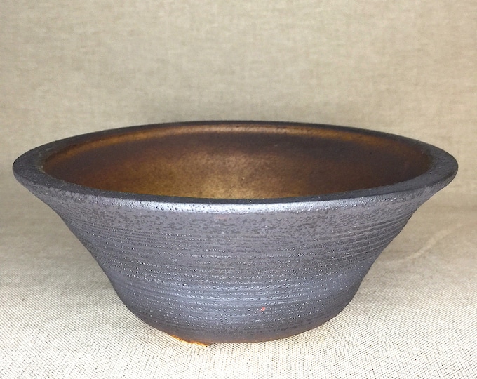 Featured listing image: Handcrafted Bonsai Pot - Rustic Stoneware | 3 Color Options | Free Shipping.