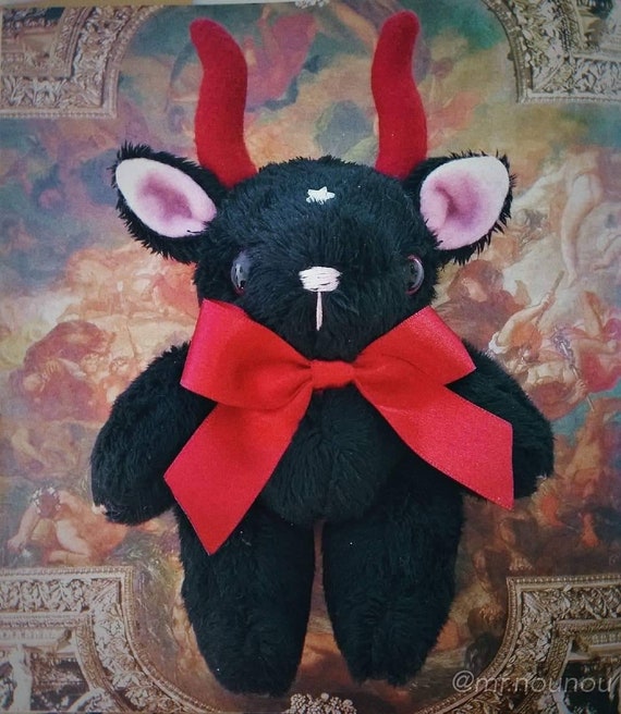 baphomet plush bag