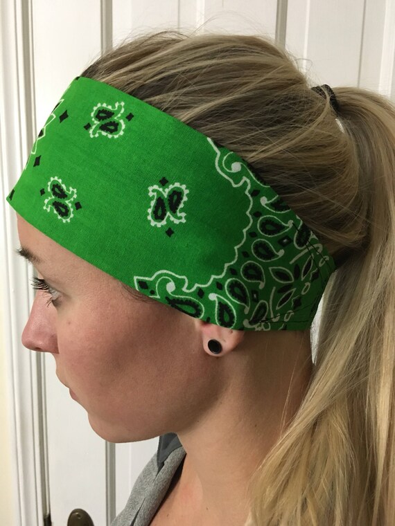 Open Road Girl Hair Bandana X Design Biker Chick Head Wrap Womens