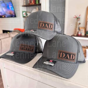 Trucker Hats, Dad Hat, Daddy Hat, Gifts for him, Father's day hat, Hats for him, hats for men, Grandfather hat, custom hat, new dad hat