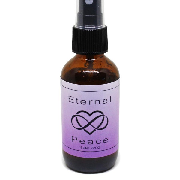 Eternal Peace Aromatherapy Sprays - Organic Essential Oils - Aromatherapy Spray - Body Spray - Room Spray - Organic Fragrance