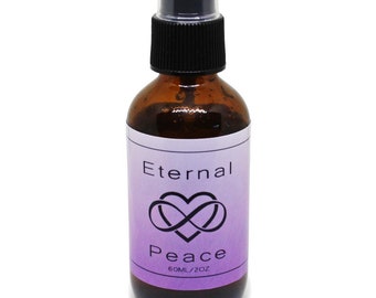 Eternal Peace Aromatherapy Sprays - Organic Essential Oils - Aromatherapy Spray - Body Spray - Room Spray - Organic Fragrance