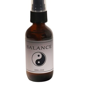 Balance Aromatherapy Spray - Organic Fragrance - Sacred Space Spray -  Body Spray - Room Spray - Organic Essential Oils