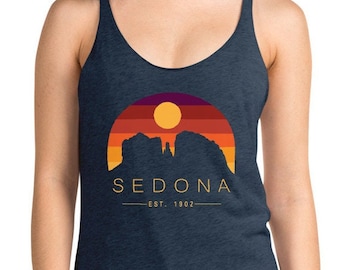 Retro Sedona Women's Racerback Tank