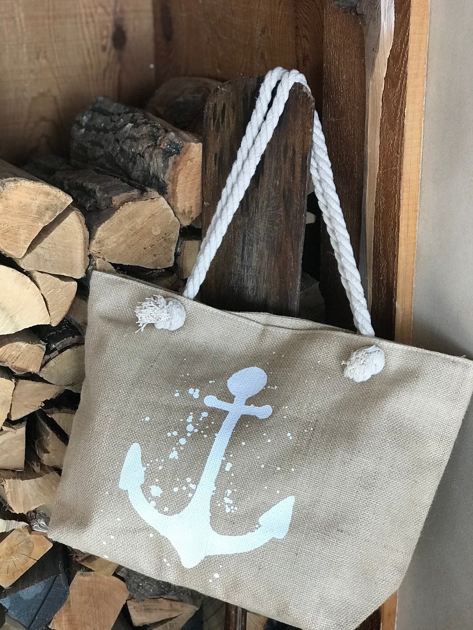 Anchors Away Tote Bag Etsy