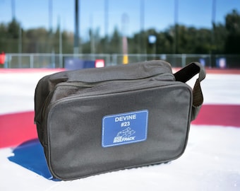 Personalized Accessory Bag| Hockey Accessories | Teacher Survival Kit | Men's Toiletry Bag | Dopp Kit