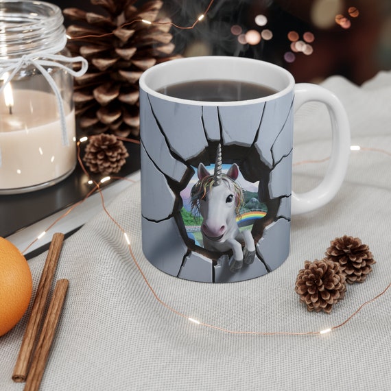 3d unicorn coffee mug SMOKEA Ceramic Unicorn Coffee Mug Pipe