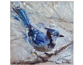 Blue Jay Watercolor Painting Realistic Blue Jay Painting Etsy Blue Jay Watercolor Painting Realistic Blue Jay Painting Etsy