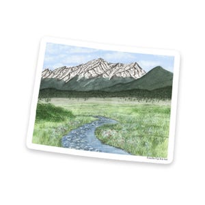 Colorado Decal, Watercolor Colorado Sticker, CO Car Decal, Home State Decal, State Sticker, Thermos Decal, Waterproof CO Decal, Co Sticker