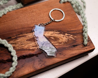 Porte-clés du parc national de Yosemite, souvenir de l'État de Californie
