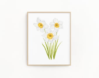 水仙アート、水仙の絵、水仙のアートワーク、水仙水仙の花、花のアート