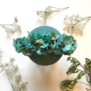 Naturally preserved boho flower headpiece - Flower hair clip - tocado de flores preservadas - boho bridesmaids & boho brides headpiece