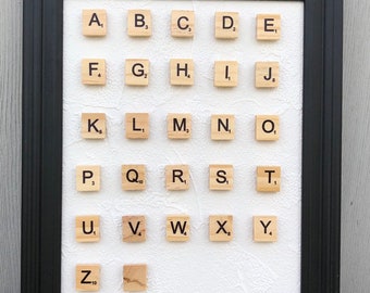 Letter Tile Magnets