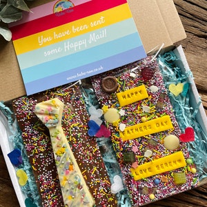 Dad’s Birthday Gift, Father’s Day Chocolate, Gift for Daddy, Personalised Chocolate