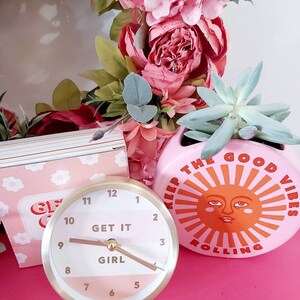 Get It Girl Alarm Clock, Motivational Gift, Boss Lady, Empowering Gifts