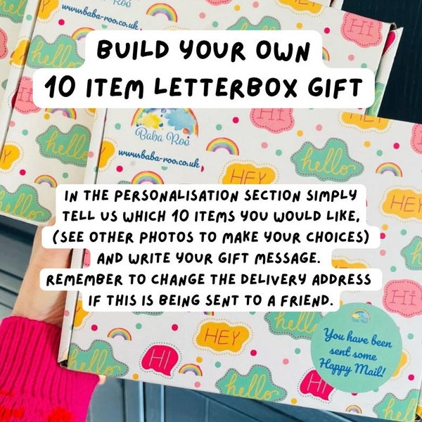 Build Your Own Box, Custom Gift Box, Custom Care Package, Build a Gift Box, Personalised Gifts, Create Your Own Gift, Care Package