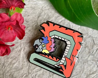 Mboi Tui Enamel Pin: Guarani Mythologie Béastiaire Pin Club Monster Hunter Icône Inspirée