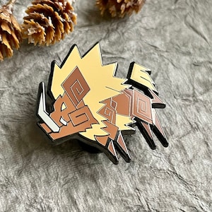 Gullinbursti Enamel Pin: Norse Mythology Beastiary Pin Club Monster Hunter Icon inspired