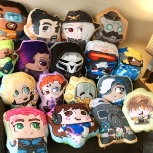 Overwatch reinhardt cheap body pillow