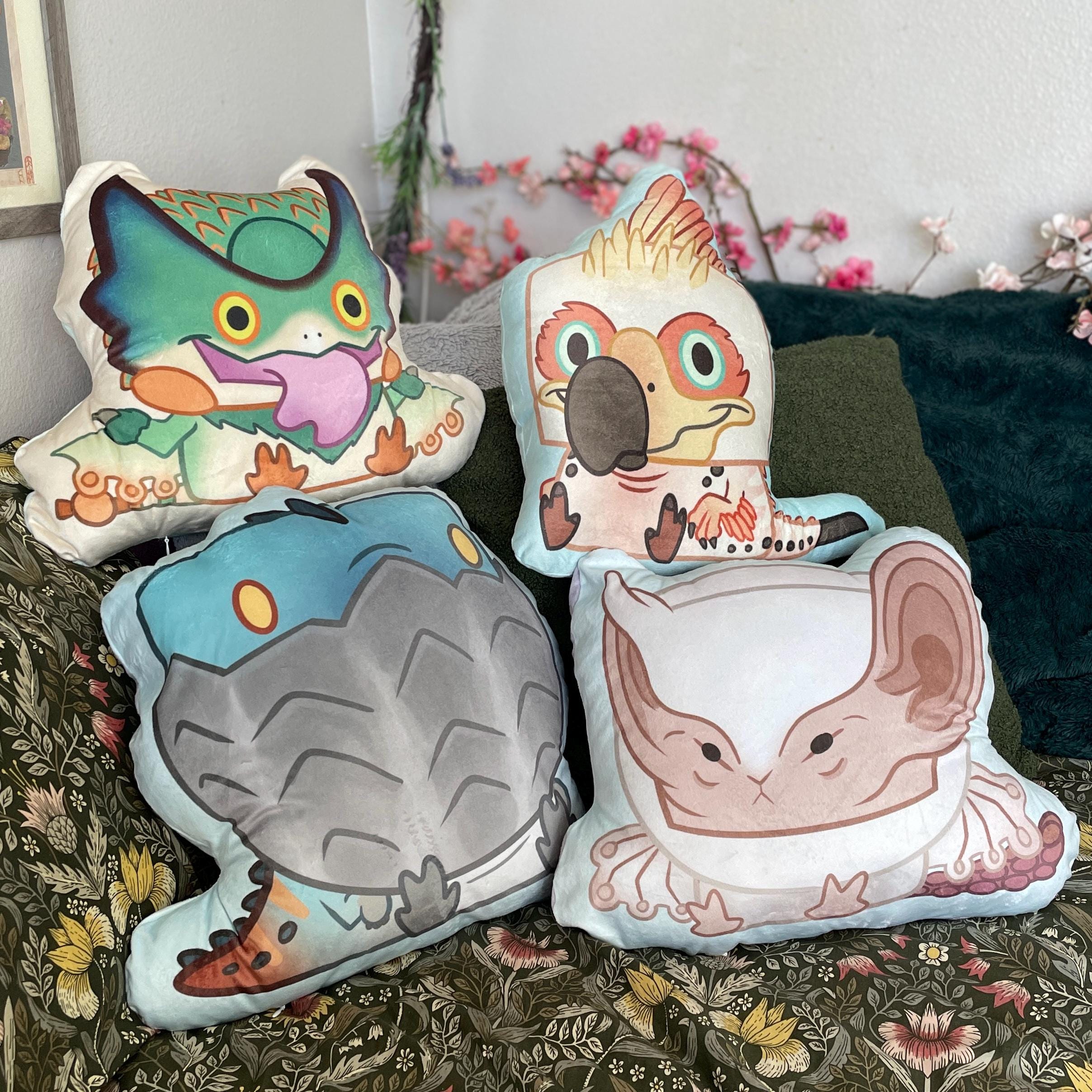 モンスターハンターの抱き枕！！ （プキエ・プケイ、パオルム