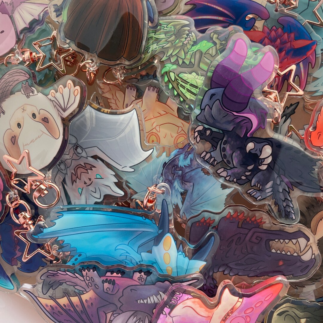 Monster Hunter World Charms - Etsy