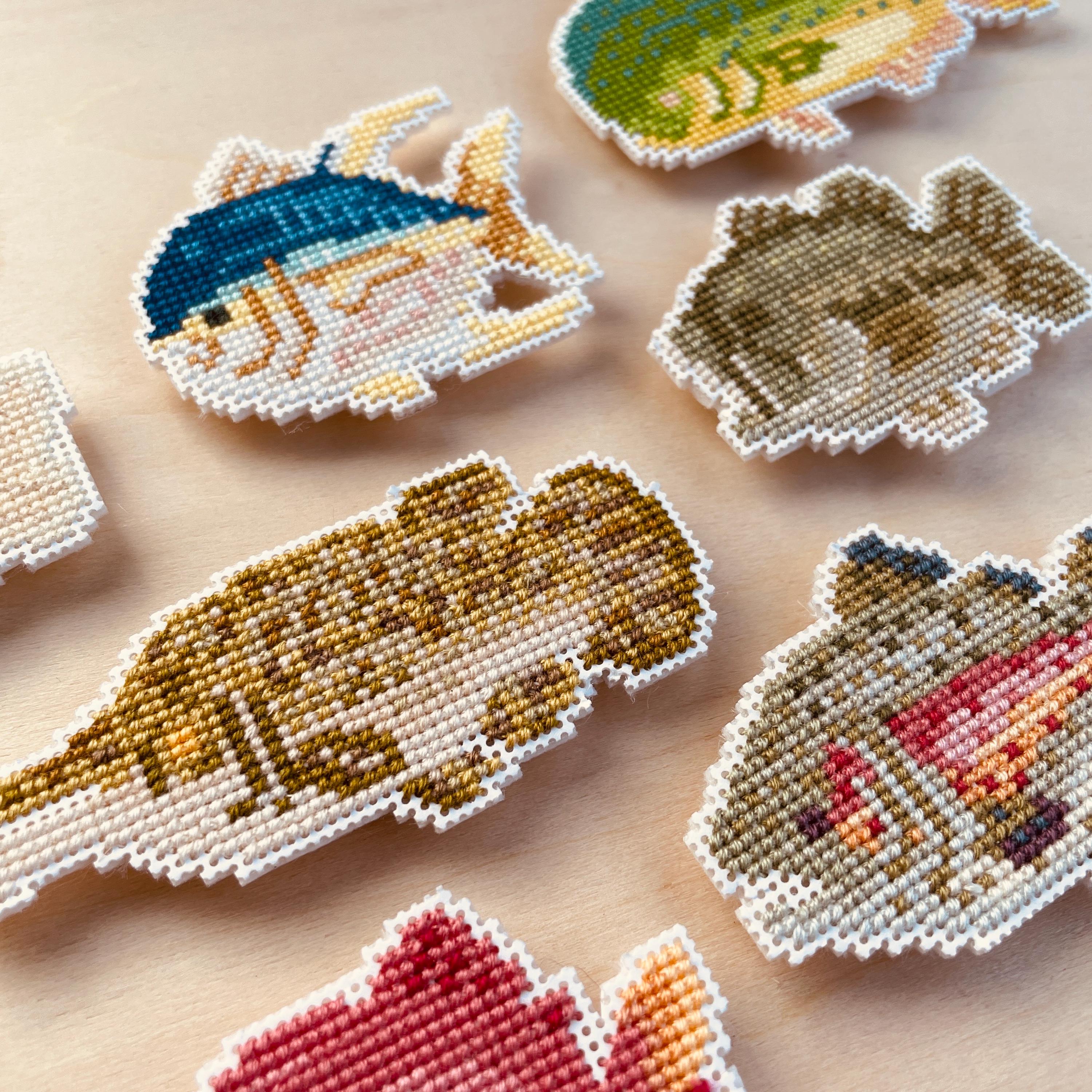 オーダー専用ページ Cross-stitch Magent Kits: Fish - Etsy
