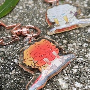 Monster Hunter acrylic charms: Barioth; Beriorosu