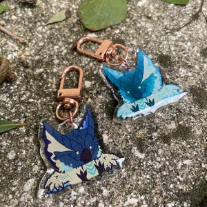 Monster Hunter acrylic charms: Legiana (Reigiena)