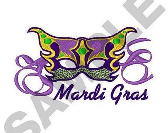Mardi Gras - Machine Embroidery Design