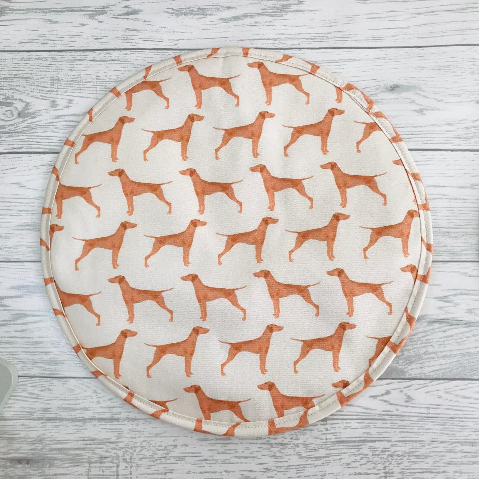 Pair of Handmade Hungarian Vizsla Aga Hot Plate Covers. Etsy