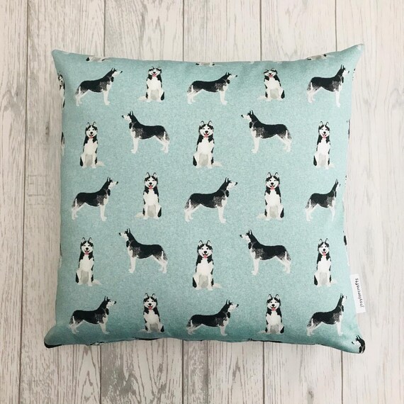 Dog print pillow online