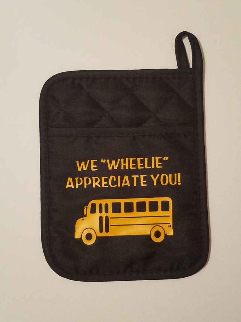 bus driver pot holderbus