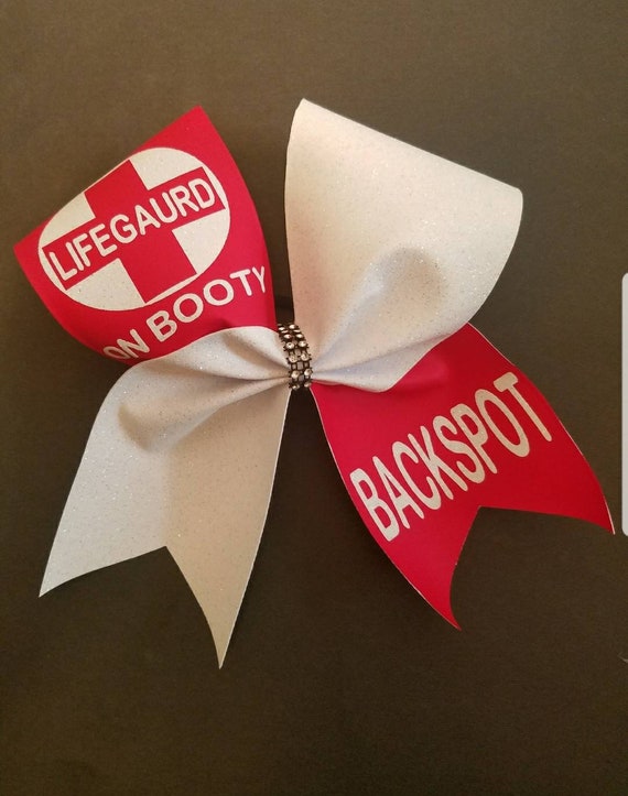 Le ragazze fatto a mano personalizzato qualsiasi nome Strass Rosso Argento Glitter 4/" Fiocco per capelli