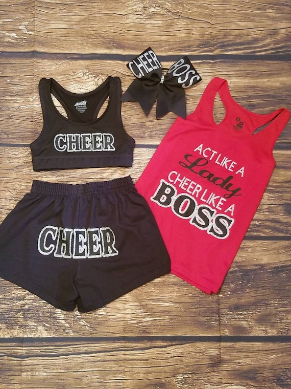 Kristina Cute Cheer Practice Youth Soffe Shorts