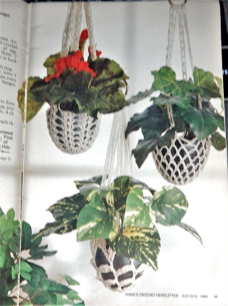 17 projects 1989 Number 40 ANNIE/'S CROCHET NEWSLETTER Jul-Aug