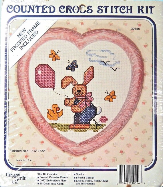 The New Berlin Co. Cross Stitch Kit 30558 Unopened With All Etsy