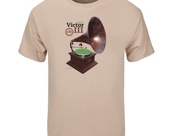 Spin Alley "The Icons" Victor III Phonograph T-Shirt - Various Sizes