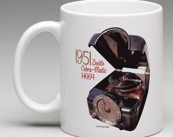 Spin Alley “The Icons” Zenith Cobra-Matic H664 Coffee Mug